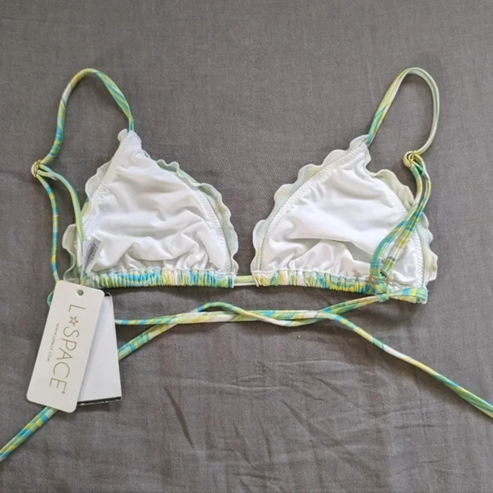 L*Space Maggie Frenchi Bikini Set Over the Rainbow